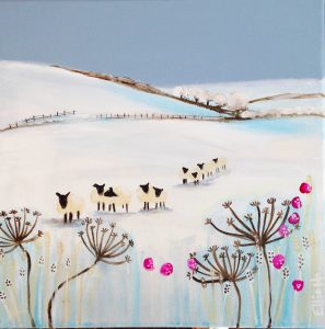 Nine Sheep Helen Elliott