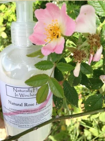 Naturally Here in Winchester Rose Lotion