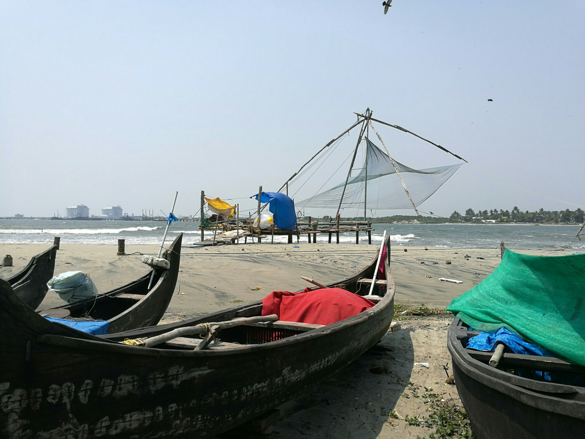 Chinese fishing nets at Cochin