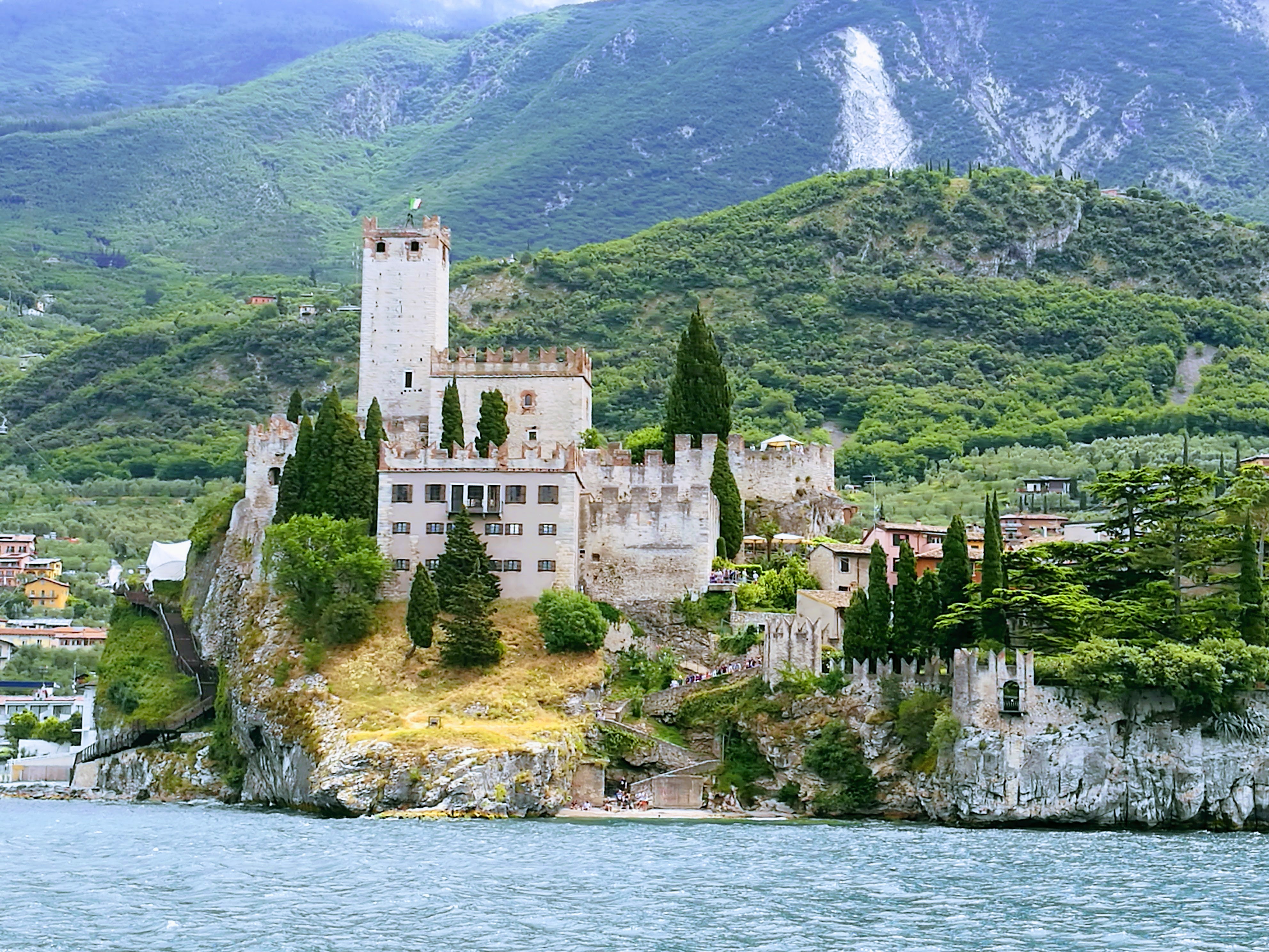 Malcesine from Lake Garda