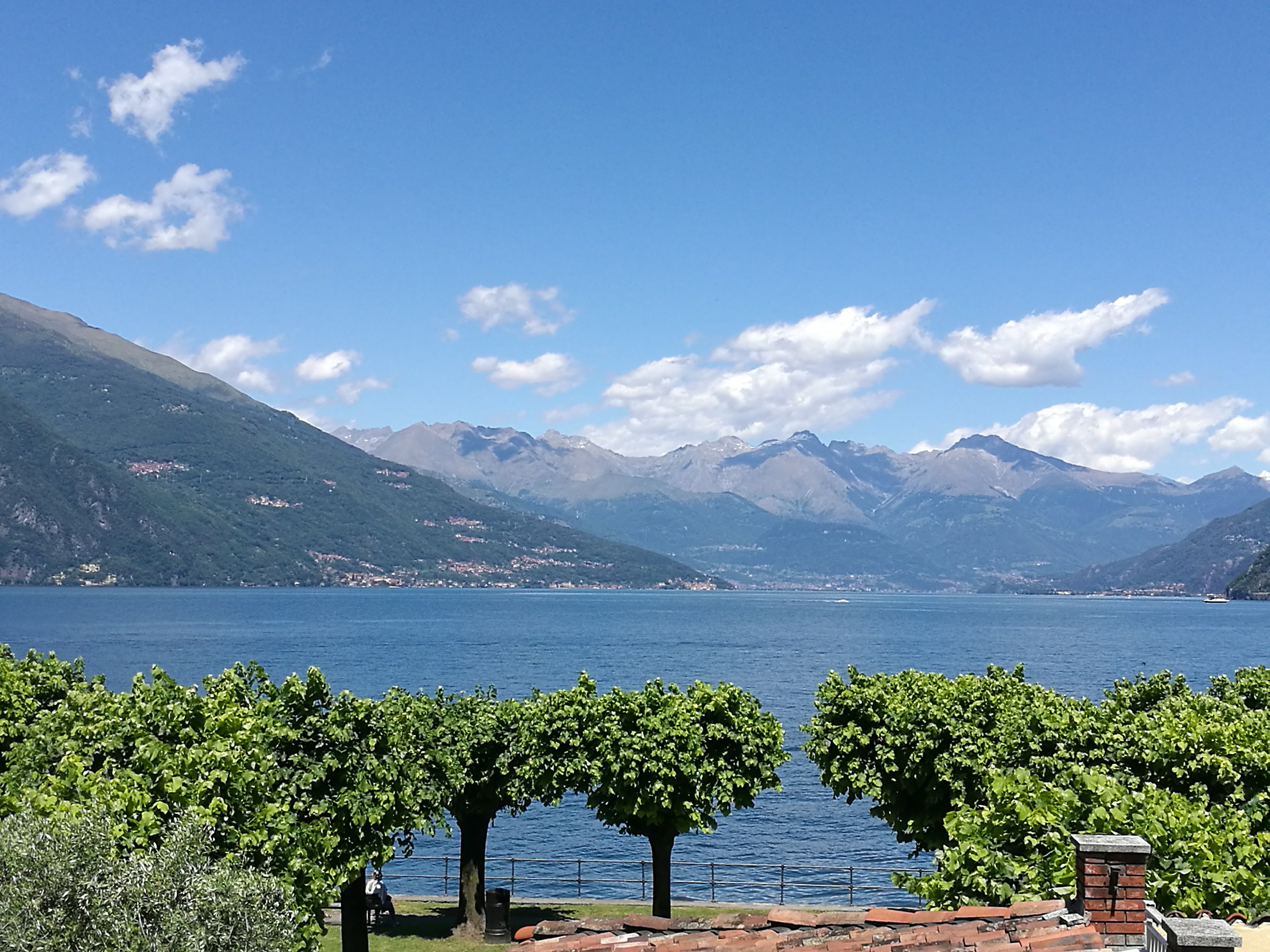 The view of Lake Como from Bellagio