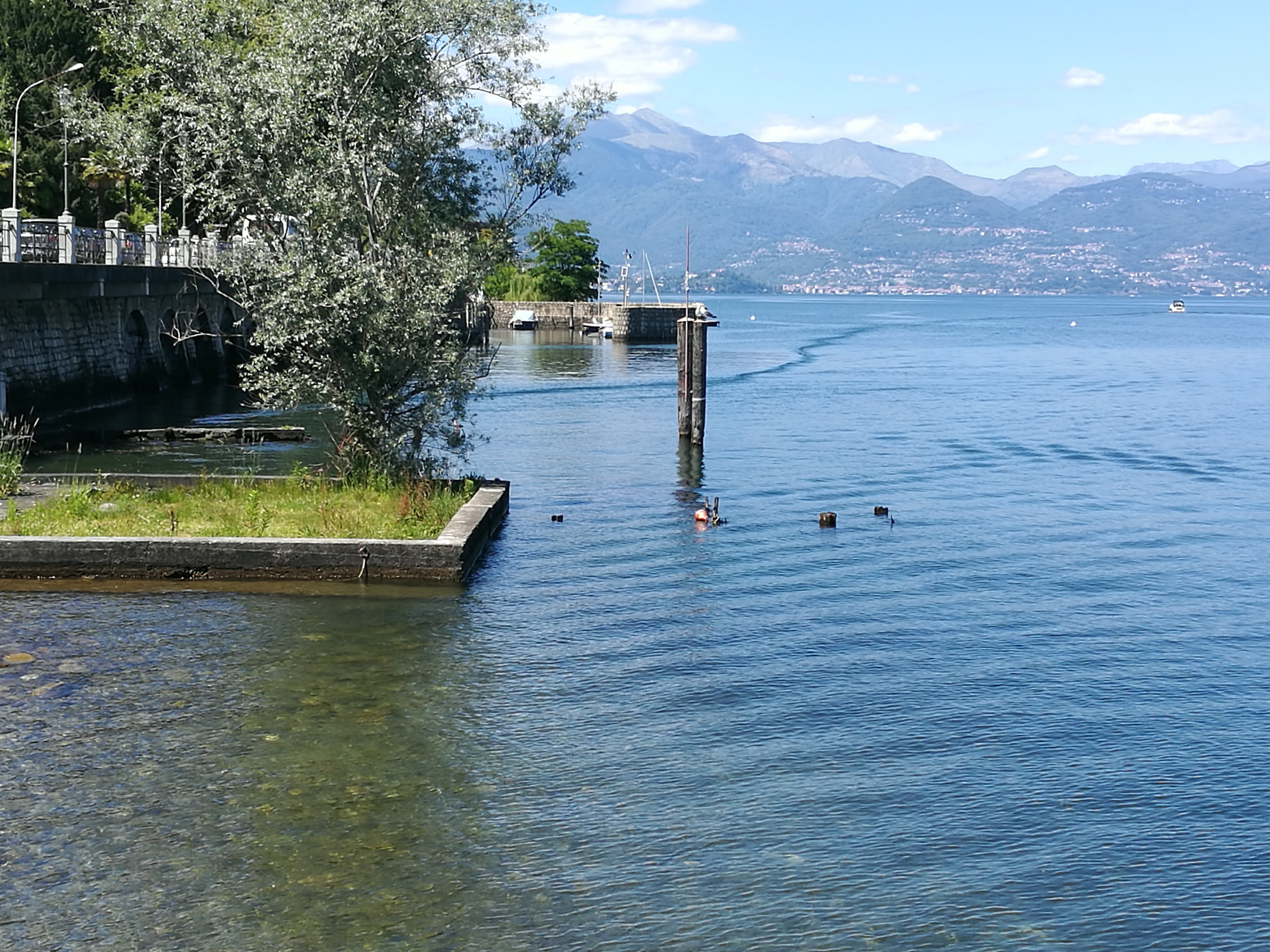 The shores of Lake Maggiore