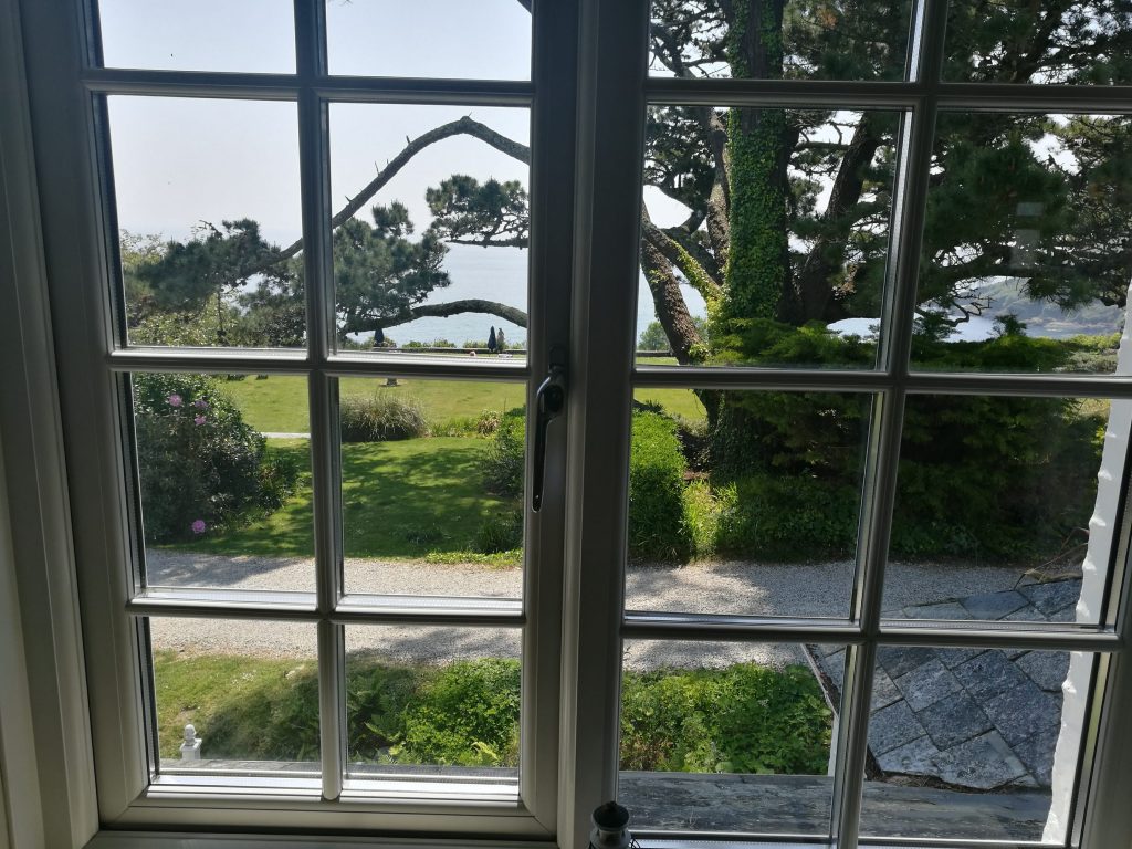 View from the Talland Bay Hotel